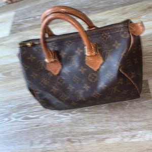 Louis Vuitton Speedy 25 — Classic monogram.
